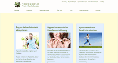 Desktop Screenshot of heidemeister.com